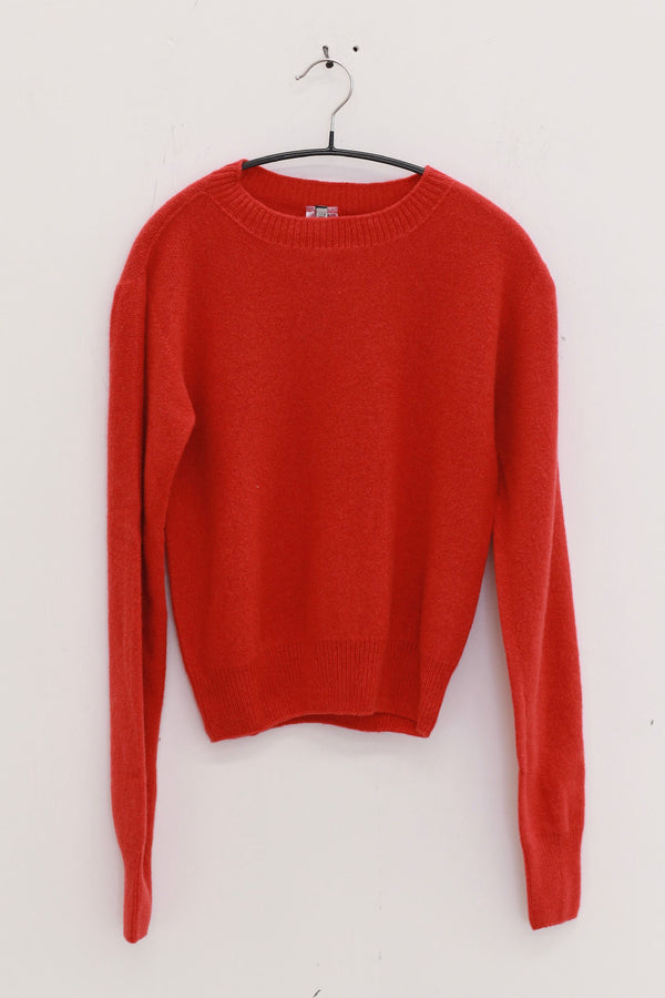 BASERANGE 25 autumn and winter layered sweater France BAS-PUTS-RC-AU25-MELOGRANO RED